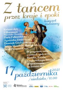 Z tańcem przez kraje i epoki. Koncert rodzinny w niedzielę w filharmonii