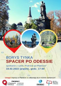 Planeta 11 zaprasza na spacer po Odessie z Borysem Tynką