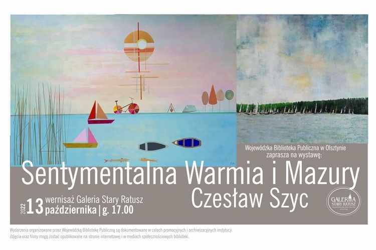 Czesław Szyc zaprezentuje swoje prace w Starym Ratuszu WBP