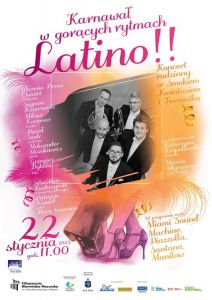 Karnawał w gorących rytmach latino ze Smokiem Kwintusiem, Fermatką i Warmia Brass Quintet