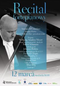 Filharmonia zaprasza na recital fortepianowy