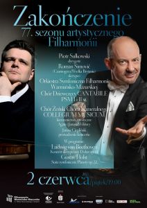 Koncert zamknięcia 77. sezonu artystycznego odbędzie się w piątek w filharmonii