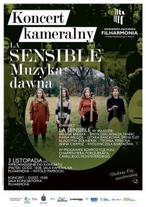 Koncert kameralny muzyki dawnej już jutro w filharmonii