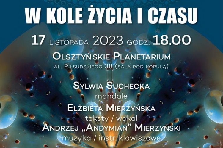 Rozmowa, koncert i wernisaż już jutro w planetarium