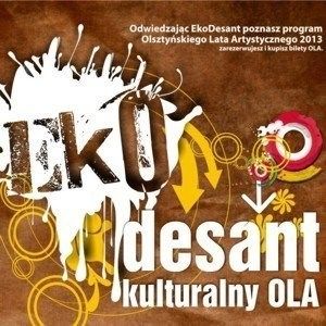 MOK zaprasza na EKO-desant Kulturalny Olsztyńskiego Lata Artystycznego