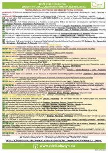 Zmiany w komunikacji miejskiej w związku z procesjami Bożego Ciała