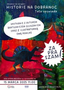 Historie na dobranoc. MBP zaprasza na spotkanie autorskie w Abecadle