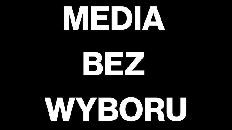 Media Bez Wyboru - protestują przeciw planowanemu podatkowi od reklam