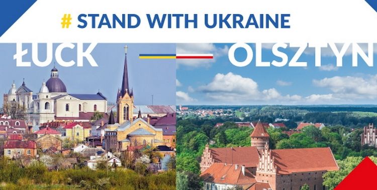 Olsztyn z Ukrainą! Manifestacja poparcia dzisiaj w centrum miasta