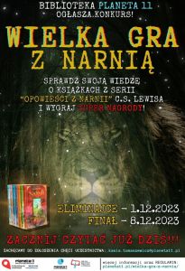 Znasz Narnię jak własną szafę? Weź udział w Wielkiej Grze z Narnią w Planecie 11! 