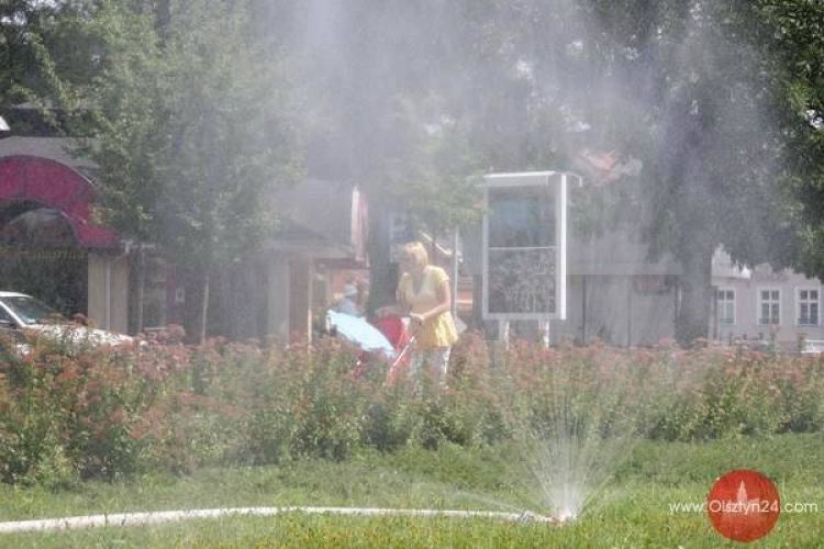 Kurtyny wodne pojawią się na ulicach Olsztyna