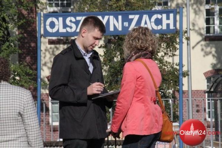 Społecznicy chcą zmiany nazwy dworca PKP Olsztyn Zachodni. A Ty?