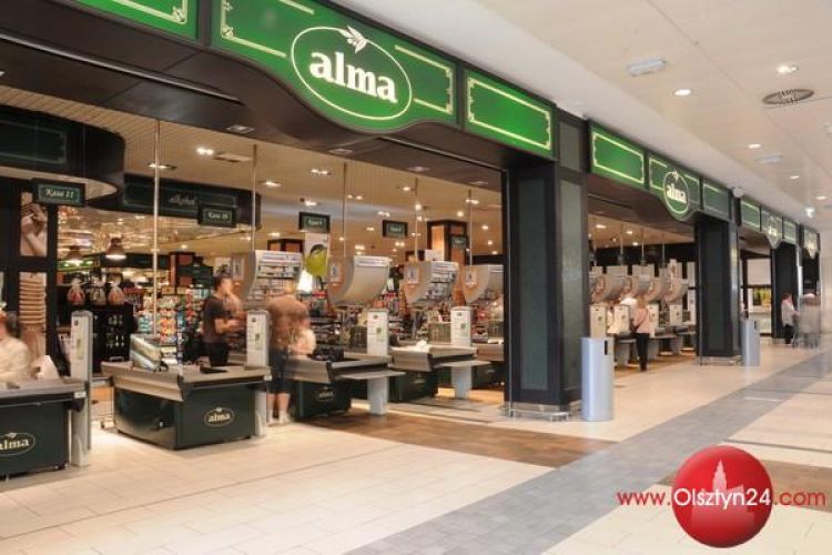 Delikatesy Alma w olsztyńskiej Alfie