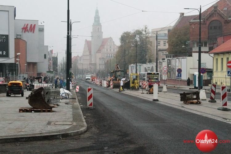 Od jutra docelowa organizacja ruchu w centrum Olsztyna [aktualizacja]
