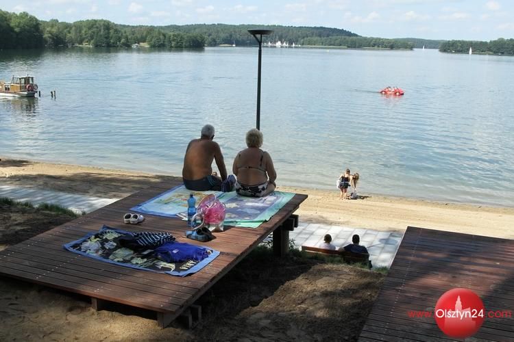 Nowa plaża dobrze oceniona przez olsztynian