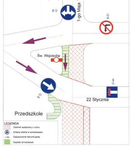 Zmiany w organizacji ruchu w Olsztynie