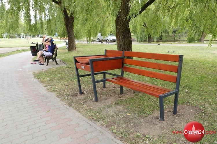 Ławki z przewijakami stanęły w dwóch olsztyńskich parkach