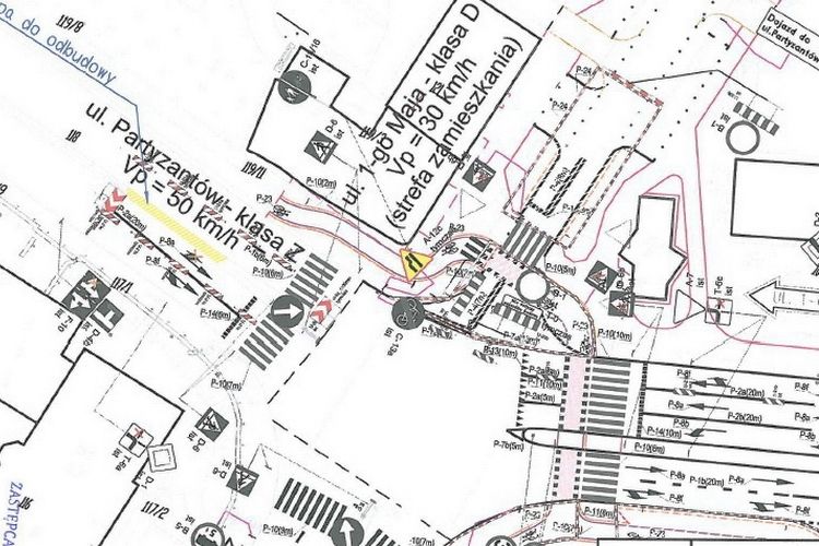 Od jutra zmiana organizacji ruchu przy ul. Partyzantów