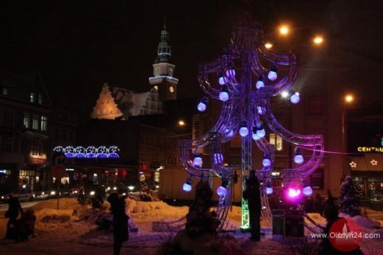 Olsztyn zaświecił najpiękniej na Warmii i Mazurach