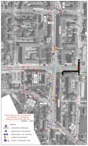 W piątek wejdzie nowa organizacja ruchu w centrum. Istotne zmiany dla kierowców, pieszych i w komunikacji miejskiej