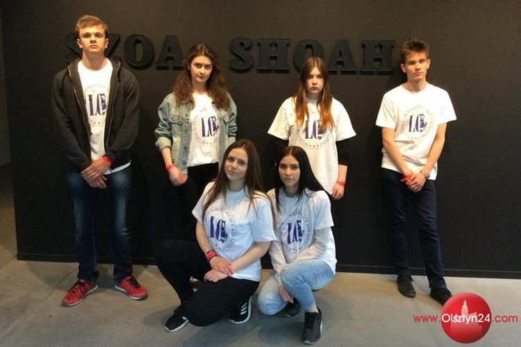 XI LO z Olsztyna uczestniczyło w 25. Marszu Żywych