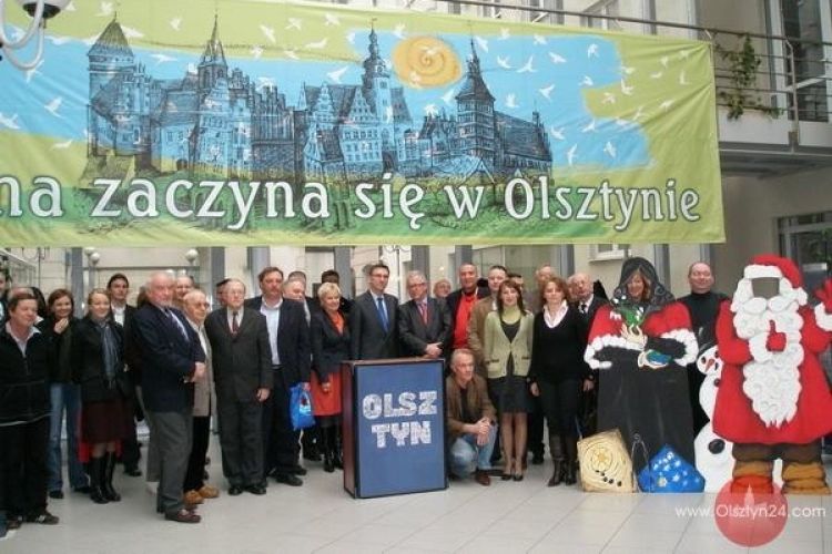 O Olsztynie w Warszawie