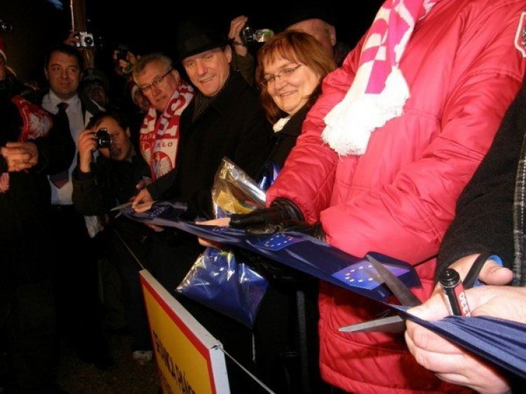 Nocne uroczystości na granicy