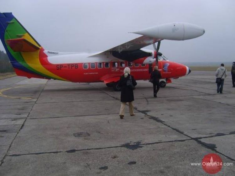 Informacja na temat lotniska w Szymanach