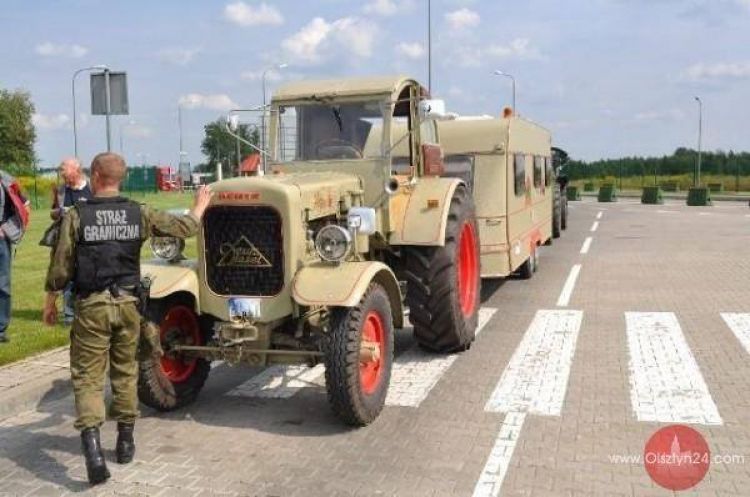 Ciągnikami po wschodniej Europie