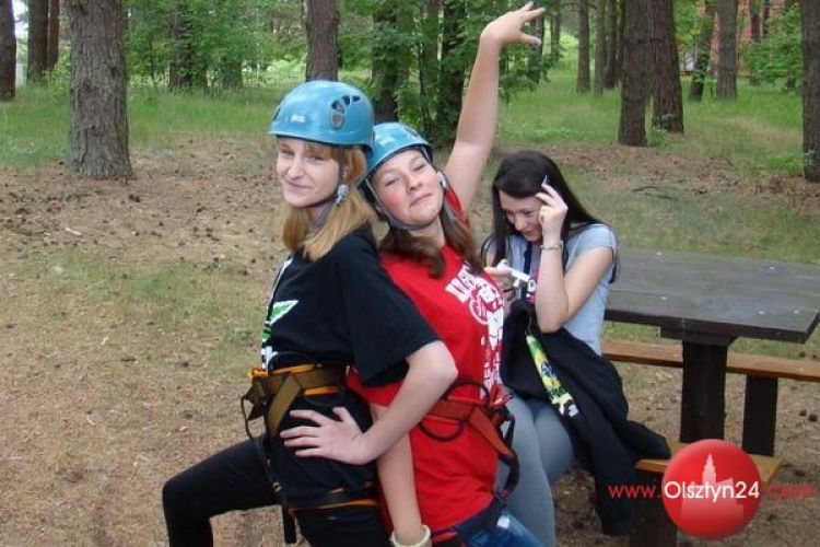 Gimnazjum nr 5 wypoczywało w Pasymiu