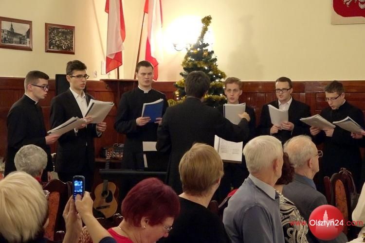 Wigilia seniorów z Domu Dziennego Pobytu w Biskupcu