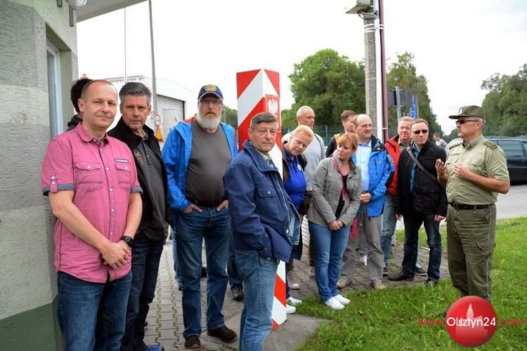 Wizyta delegacji niemieckiej na przejściu granicznym w Bezledach