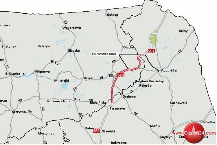 S61 - nowe wyzwanie dla olsztyńskiego oddziału GDDKiA