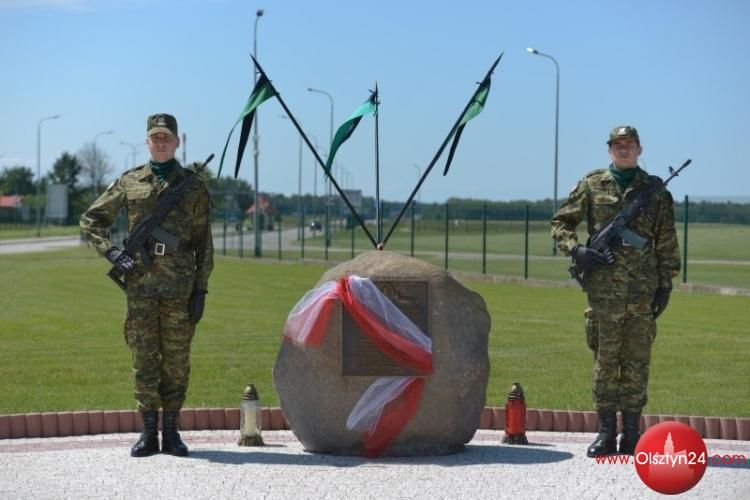 Placówka Straży Granicznej w Grzechotkach otrzymała imię 1. Pułku Kawalerii KOP