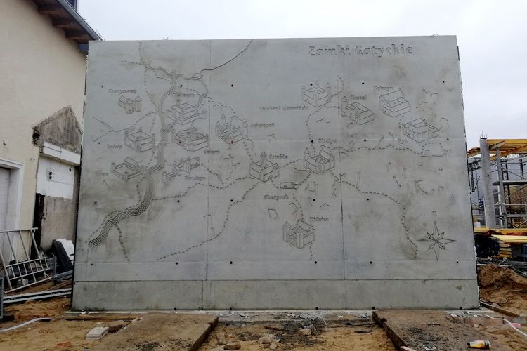 Dwa reliefy ozdobią dworzec w Olsztynku