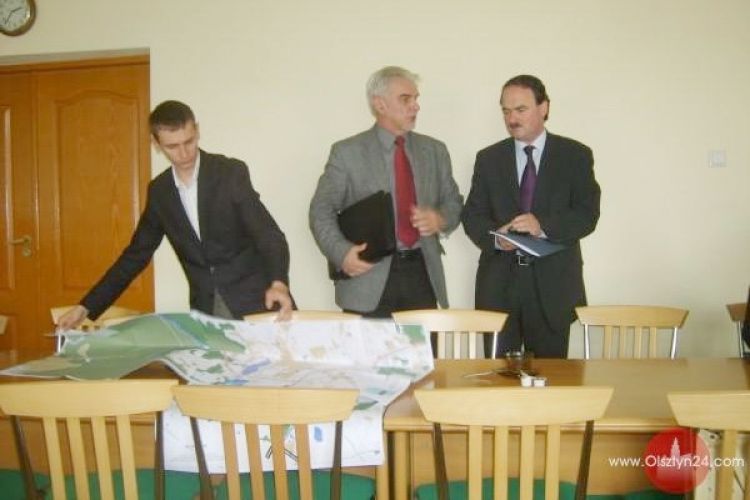 Wizja drogi przez Dywity