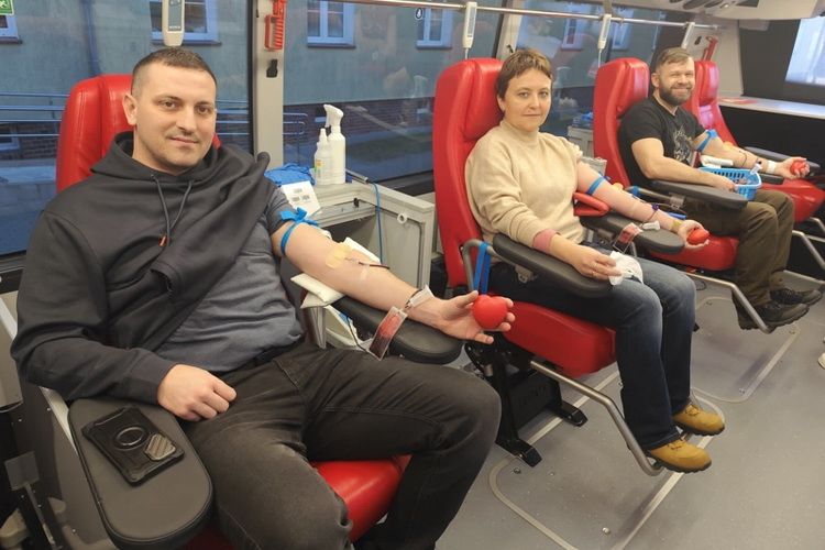 Kolejna udana akcja honorowych krwiodawców z Warmińsko-Mazurskiego Oddziału Straży Granicznej