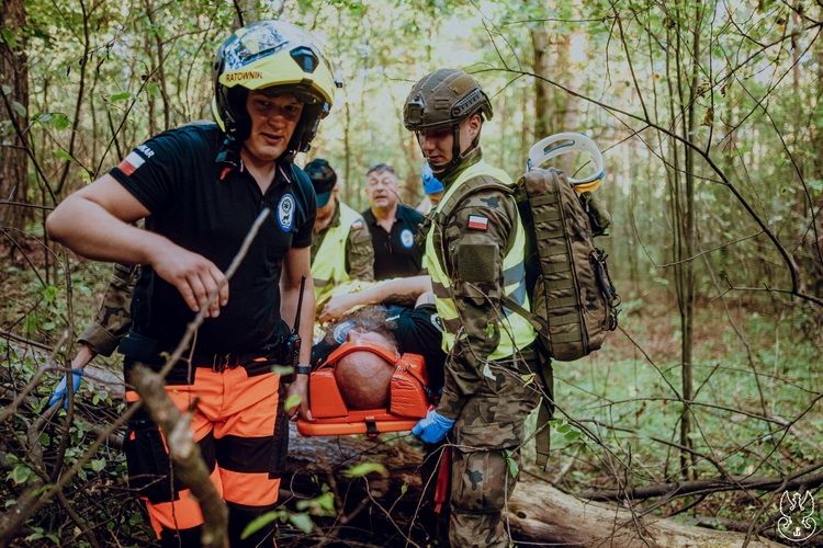 Manewry poszukiwawczo-ratownicze z udziałem warmińsko-mazurskich terytorialsów