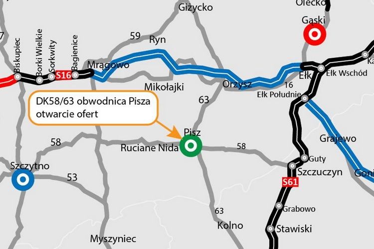 Wielu wykonawców chce budować obwodnicę Pisza