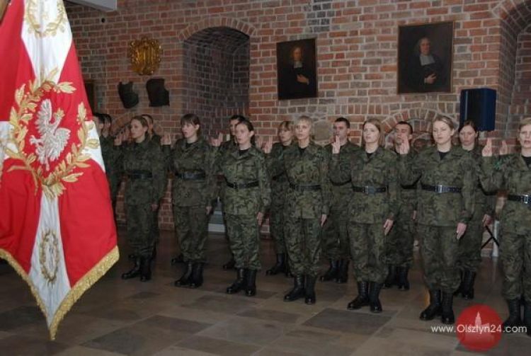 Ślubowanie strażników granicznych