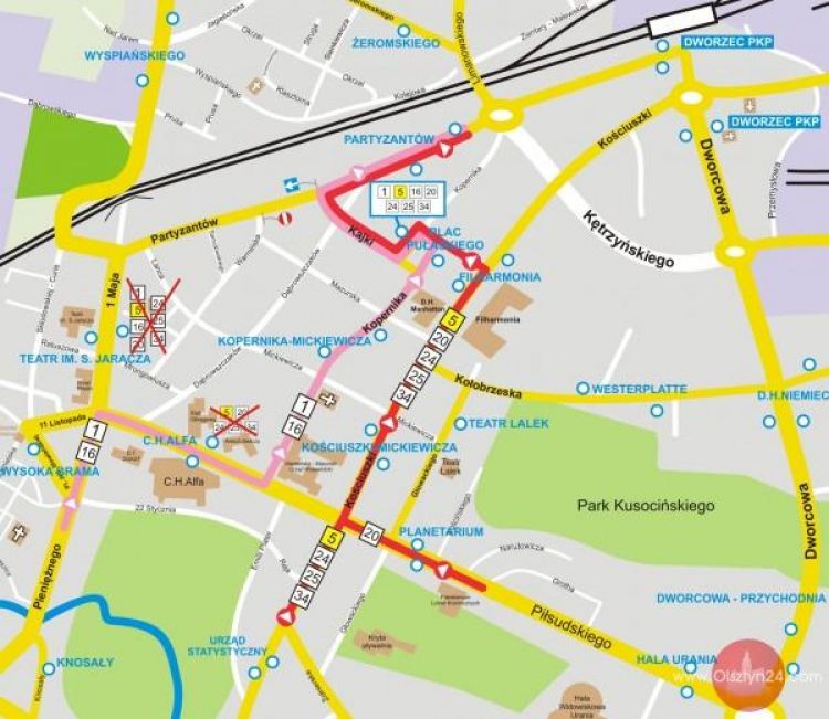 Rozkopią ul. Partyzantów