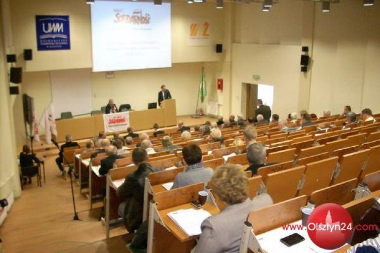 Walne Zebranie Sprawozdawcze NSZZ „Solidarność” Warmii i Mazur