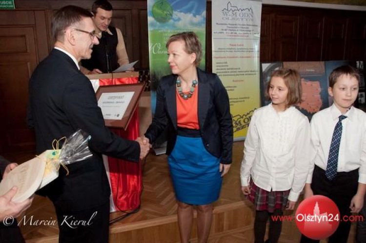 W ratuszu podsumowano konkurs „Rowerowa Szkoła” 