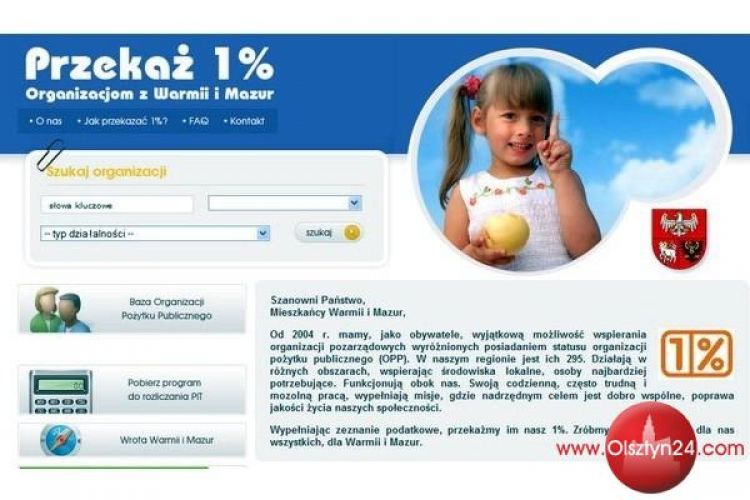 www.1procent.warmia. mazury.pl