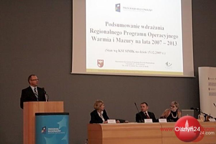 Samorząd województwa podsumował wdrażanie RPO WiM