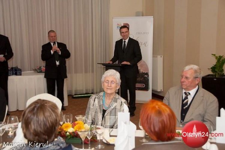 Partnerzy podjęci kolacją