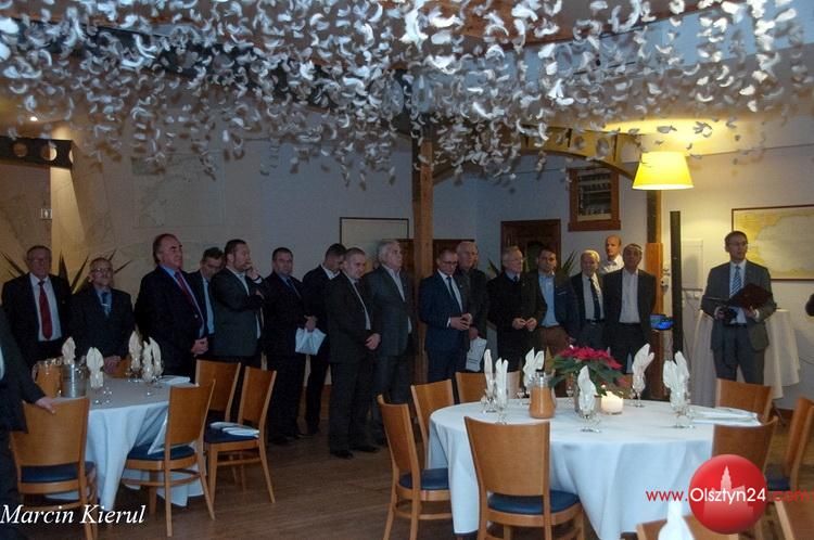 Piłkarscy działacze spotkali się na opłatku