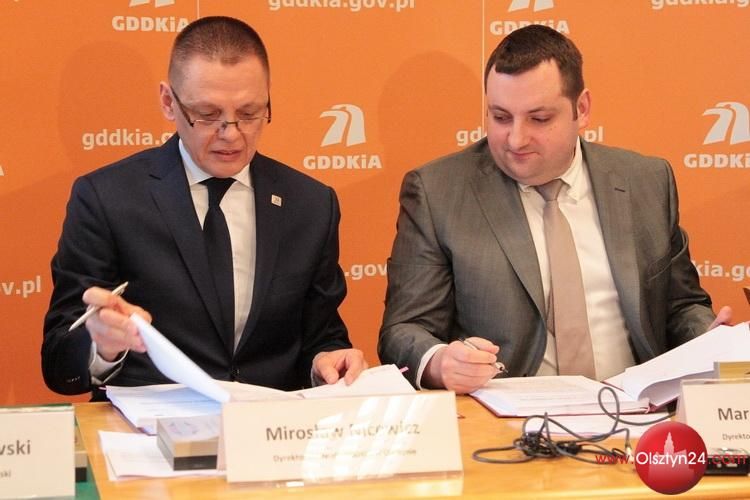 Jest umowa na budowę ekspresówki Olsztyn - Olsztynek