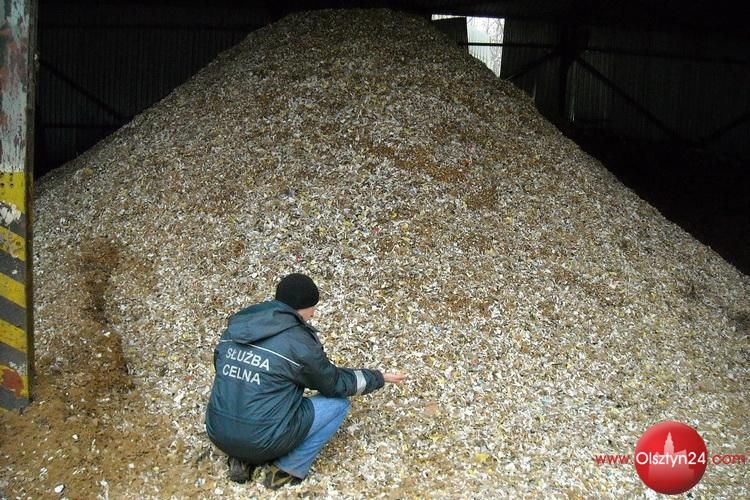 Celnicy zrobili wielkie palenie…