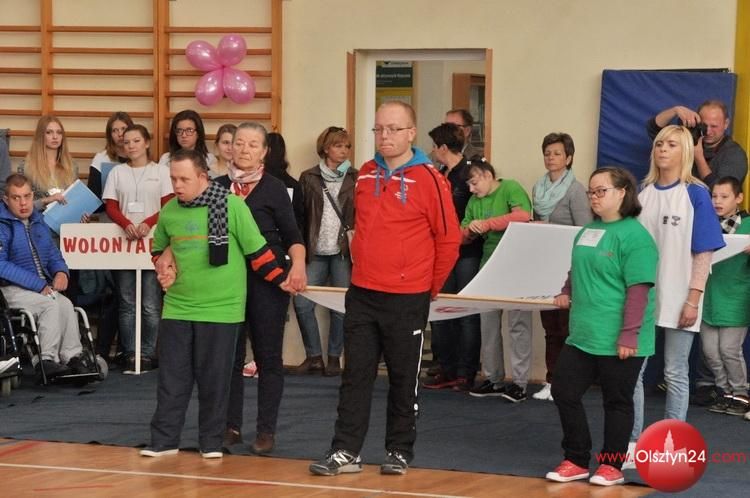 Niepełnosprawni sportowcy Olimpiad Specjalnych rywalizowali w Olsztyńskiej Szkole Wyższej